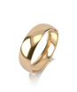 Обручальное кольцо "облегченное" арт.ОБКЛ-5л/к ширина 5 мм - Изумруд