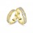 обручальные кольца из золота - Изумруд